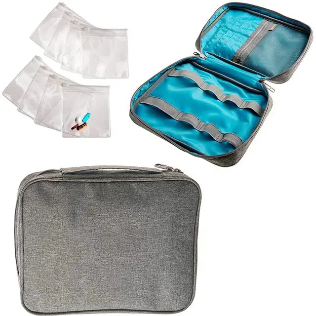 Organizator de medicamente de călătorie